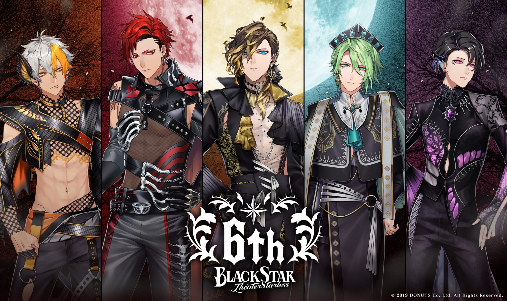 「ブラックスター -Theater Starless-(ブラスタ)」 6th Anniversary | ワルメン応援＆リズムゲーム『ブラック ...